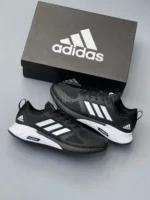 کتونی آدیداس کلود فوم مشکی سفید Adidas Cloudfoam