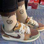 نایک جردن وان ودو Jordan 1 Retro Low Zion Williamson Voodoo