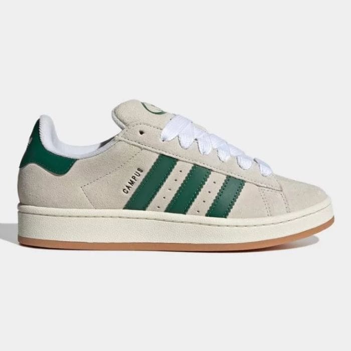 کفش آدیداس کمپس سفید سبز Adidas Campus 00s کفش آدیداس کمپس سفید سبز Adidas Campus 00s