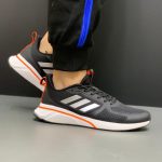 کتانی آدیداس کلود فوم طوسی Adidas Cloudfoam