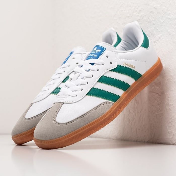 آدیداس سامبا سبز adidas Samba White Green آدیداس سامبا سبز adidas Samba White Green