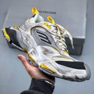 بالنسیاگا کارگو زرد Balenciaga Cargo Sneaker Grey Black Yellow