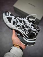 بالنسیاگا رانر سفید مشکی Balenciaga Runner White Black White