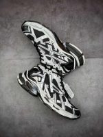 بالنسیاگا رانر سفید مشکی Balenciaga Runner White Black White