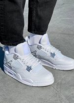 نایک جردن 4 سفید پیور مانی Jordan 4 Retro Pure Money