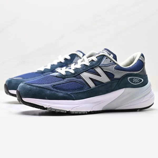 کفش نیوبالانس New Balance 990v6 MiUSA Navy Grey سرمه ای کفش نیوبالانس New Balance 990v6 MiUSA Navy Grey سرمه ای