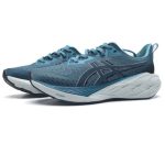 اسیکس نوابلاست Asics NOVABLAST 4 Blue Teal/Evening Teal سرمه ای