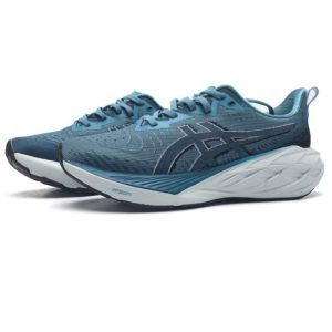 اسیکس نوابلاست Asics NOVABLAST 4 Blue Teal/Evening Teal سرمه ای