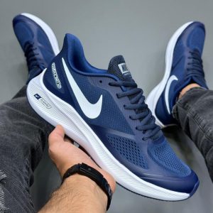 کفش رانینگ نایک گاید ایرزوم وین فلو NIKE AIR ZOOM WINFLO 7X سرمه ای