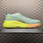 اسیکس ژل کایانو GEL-KAYANO 31 White/Grey سبز نارنجی