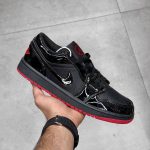 جردن وان مشکی ورنی Air Jordan 1 Retro low SP Gina