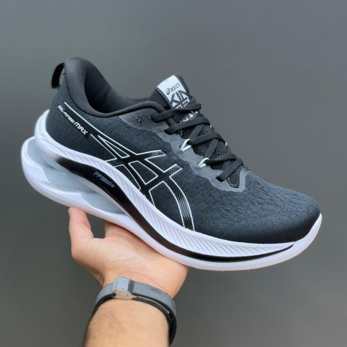 اسیکس ژل کینسی مکس Asics GEL-KINSEI MAX مشکی سفید اسیکس ژل کینسی مکس Asics GEL-KINSEI MAX مشکی سفید