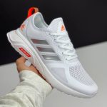 کتانی آدیداس کلود فوم سفید Adidas Cloudfoam