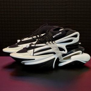 بالمین یونیکورن Balmain Unicorn Low-Top Black White مشکی سفید
