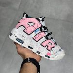 کتونی نایکی ایر اپتمپو صورتی ملو Nike Air Uptempo Ponda Prank