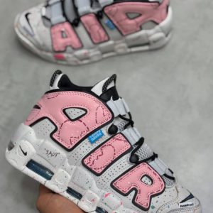 کتونی نایکی ایر اپتمپو صورتی ملو Nike Air Uptempo Ponda Prank
