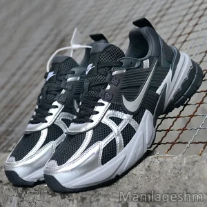 قیمت و خرید کفش نایک وی تو کی ران مشکی نقره‌ای Nike V2K Run Black Silver