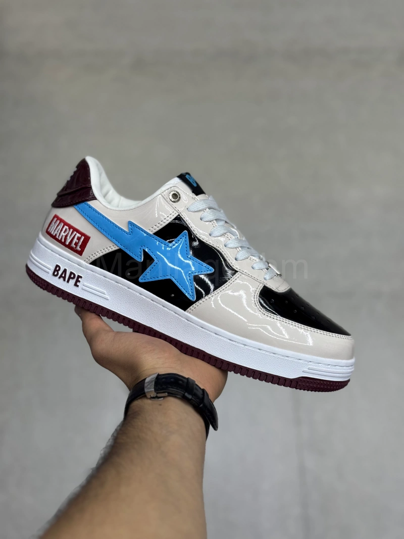 کفش بیپ استا مارول راکت راکون Bape Sta Marvel Rocket Raccoon کفش بیپ مارول راکت راکون Bape Sta Marvel Rocket Raccoon