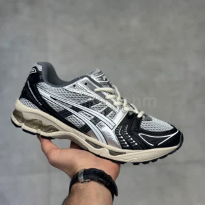 اسیکس کایانو 14 نقره‌ای طوسی ASICS Gel‑Kayano 14 Black Glacier Grey ویتنام