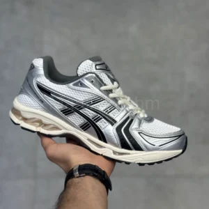 کفش اسیکس کایانو 14 نقره‌ای مشکی ASICS Gel‑Kayano 14
