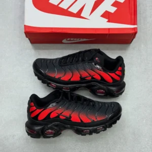 کتونی نایک ایر مکس تی‌ان مشکی قرمز Nike Air Max TN Red Black مستر